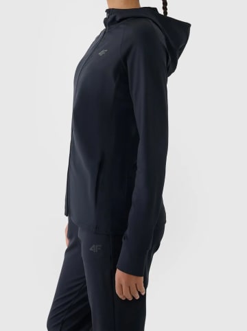 Sweatjacke in Dunkelblau