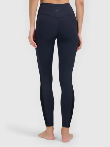 Legginsy sportowe w kolorze granatowym