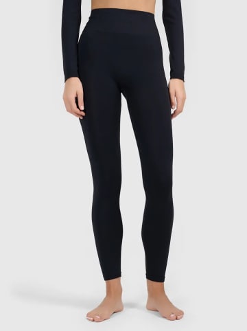 Legginsy termiczne w kolorze czarnym
