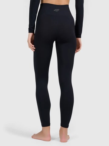 Legginsy termiczne w kolorze czarnym