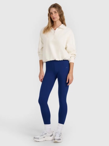 Legginsy w kolorze granatowym