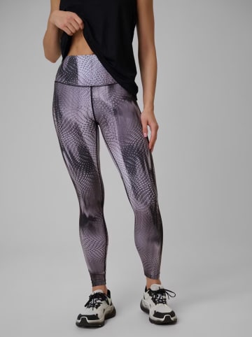 Legginsy sportowe w kolorze szarym