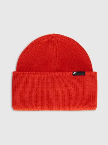 Czapka beanie w kolorze czerwonym