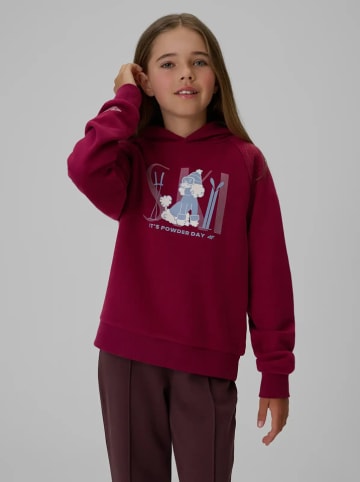 Hoodie in Bordeaux