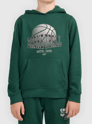 Hoodie in Grün