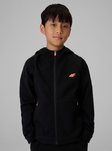 Sweatjacke in Schwarz