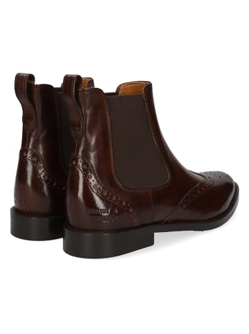 Leder-Chelsea-Boots "Selina 29" in Braun