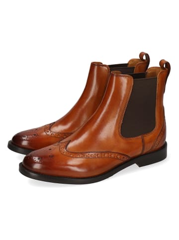 Leren chelseaboots "Selina 29" lichtbruin