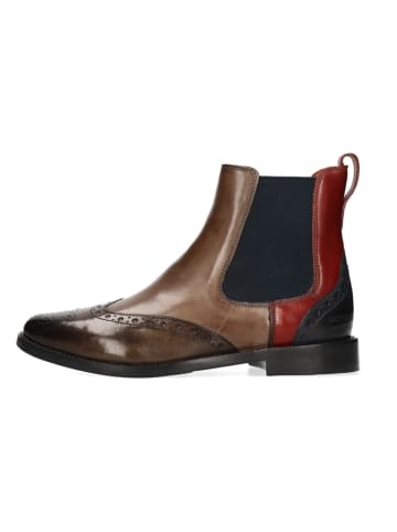 Leren chelseaboots "Selina 29" bruin