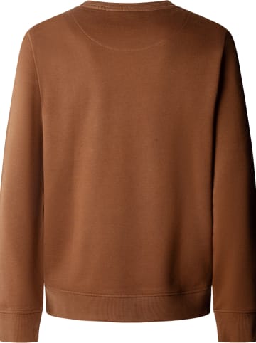 Sweatshirt in Hellbraun