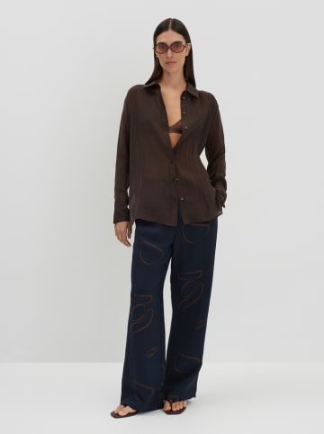Blouse bruin
