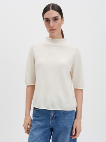 Wollpullover in Creme