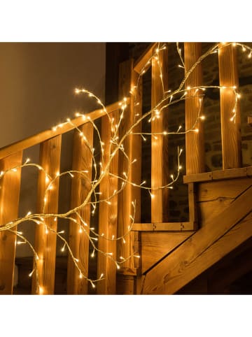 Gałązka dekoracyjna LED w kolorze kremowym - dł. 300 cm