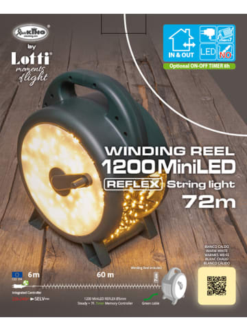 LED-Lichterkette  in Grün/  - (L)72 m