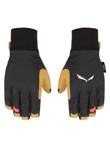 Functionele handschoenen "Ortles" zwart/geel