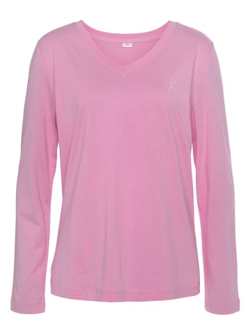 Pyjama-Oberteil in Rosa
