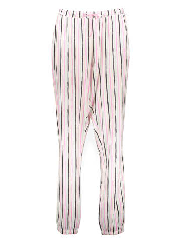 Pyjama-Hose in Rosa/ Schwarz/ Mint