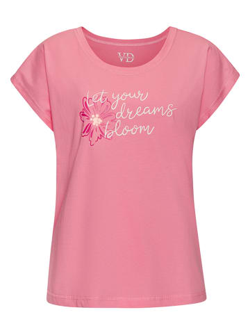 Pyjama-Oberteil in Pink