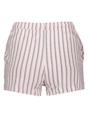 Pyjama-Shorts in Rosa/ Schwarz