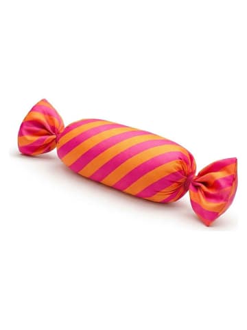 Poduszka "Sugar Candy" w kolorze pomarańczowo-różowym