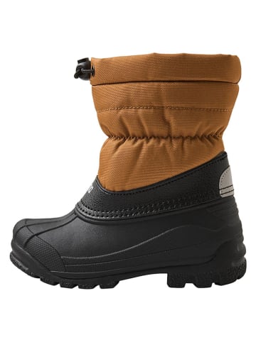 Winterboots "Nefar" in Hellbraun/ Schwarz