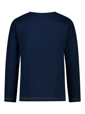 Longsleeve in Dunkelblau