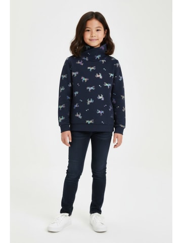 Sweatshirt in Dunkelblau