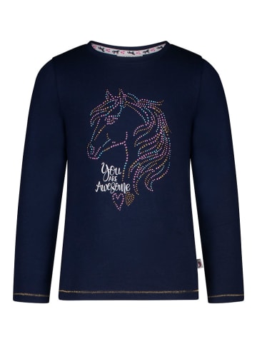 Longsleeve in Dunkelblau