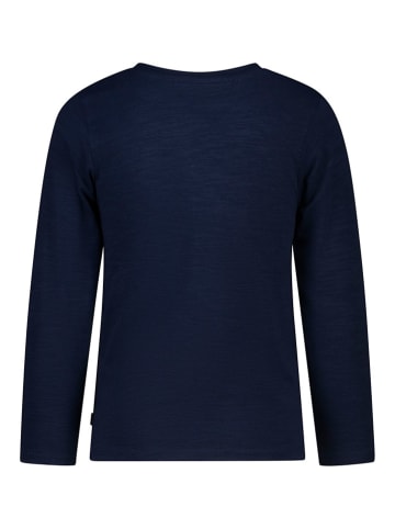 Longsleeve in Dunkelblau