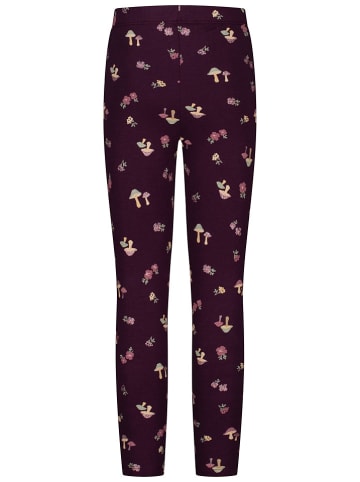 Legginsy w kolorze bordowym