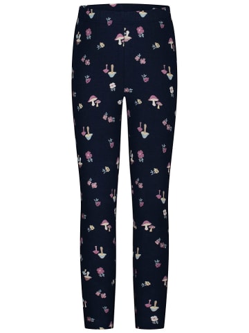 Legginsy w kolorze granatowym
