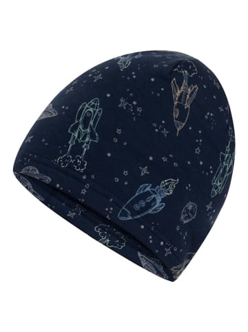 Czapka beanie w kolorze granatowym
