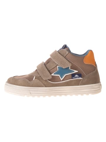 Leren sneakers "Comy" bruin