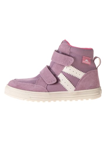 Leder-Sneakers "Skotty" in Rot
