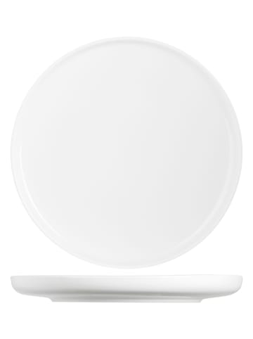 Talerze obiadowe (2 szt.) "Moon" w kolorze białym - Ø 28 cm