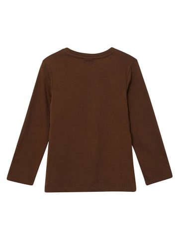 Longsleeve in Braun