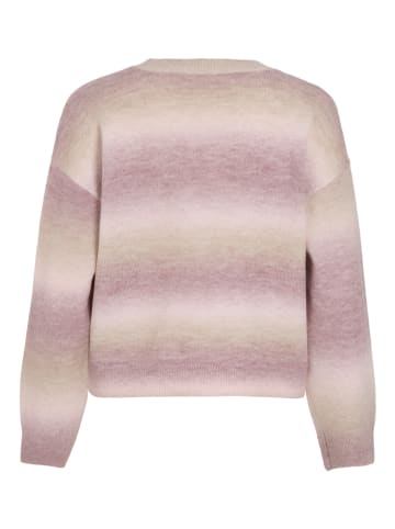 Sweter "Viginia" w kolorze beżowo-jasnoróżowym
