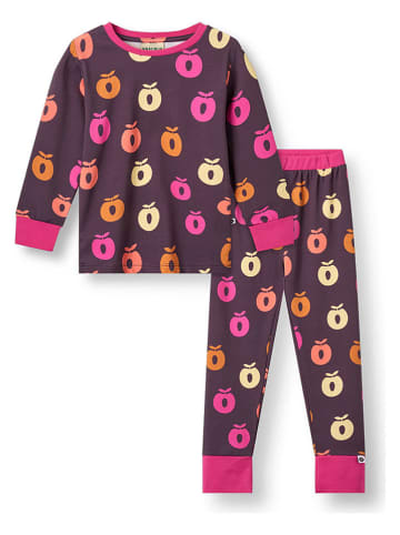 Pyjama "Äpfeln" in Lila