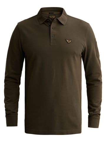 Poloshirt in Braun