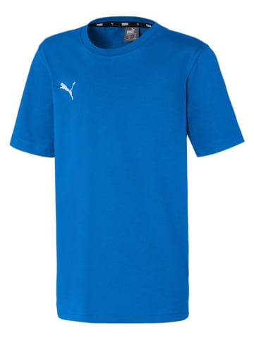 Koszulka "teamGOAL 23 Casuals Tee Jr" w kolorze niebieskim