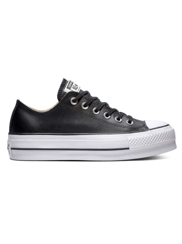 Skórzane sneakersy "Chuck Taylor All Star Lift" w kolorze czarnym
