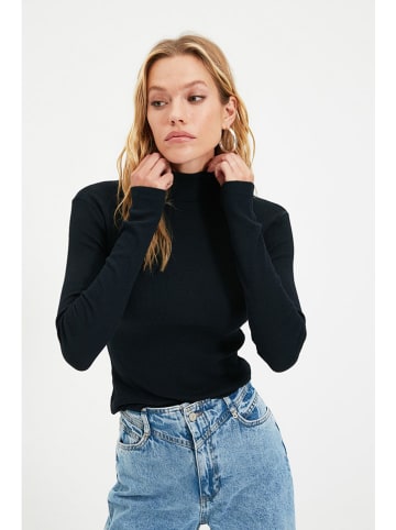 Longsleeve in Schwarz