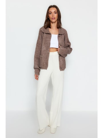 Cardigan in Taupe
