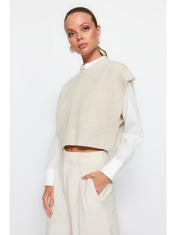 Pullunder in Creme
