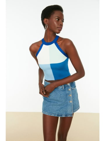 Top blauw