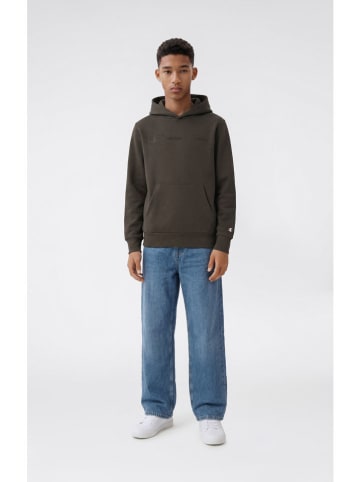 Hoodie in Braun