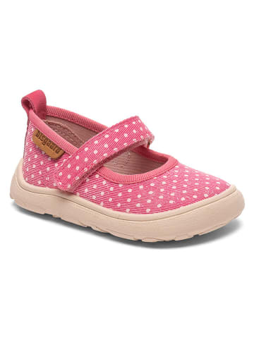 Leren pantoffels roze