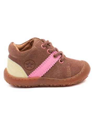 Leren barefootschoenen "Hale" lichtbruin