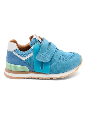 Leren sneakers "Winston" lichtblauw