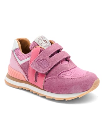 Leder-Sneakers "Winston" in Lila